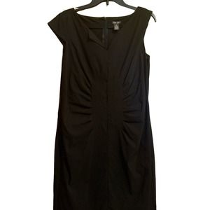 Zoe D Little Black Dress Size 14 cap sleeve Date Night Revenge Dress Womens